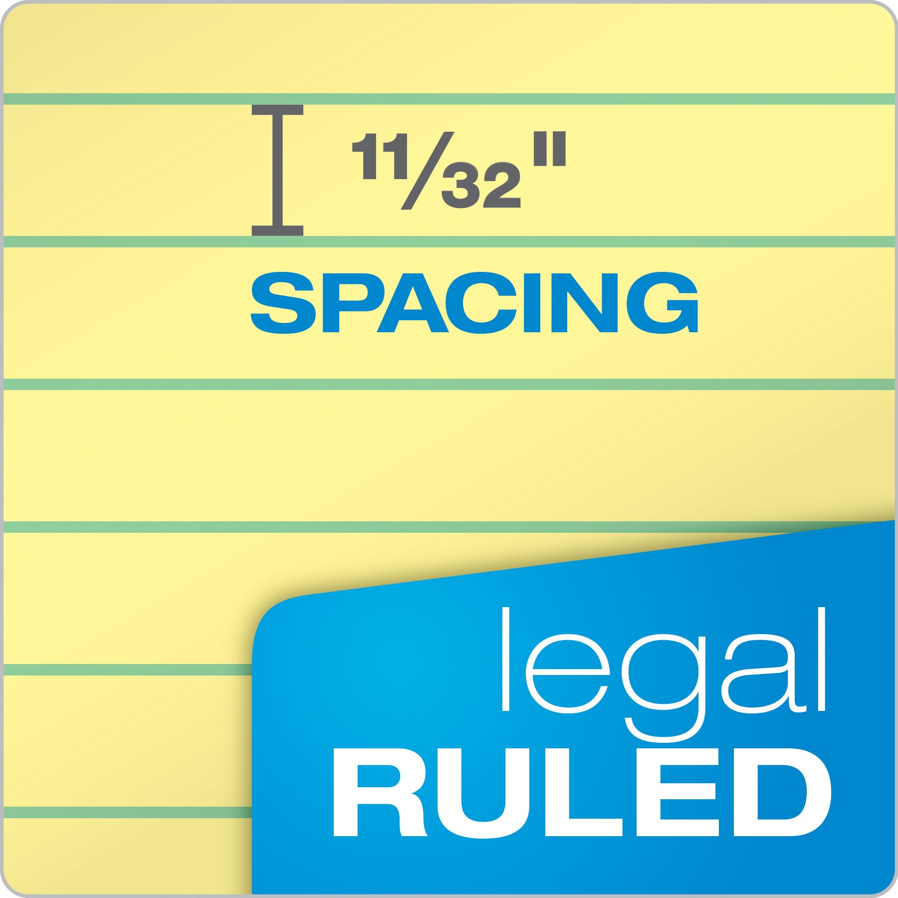 Amazon.co.jp: TOPS The Legal Pad リーガルパッド 5 x 8インチ